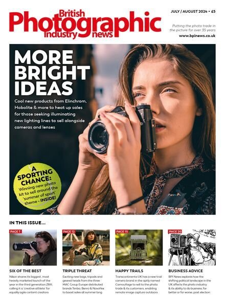 British Photographic Industry News – July-August 2024 Cover