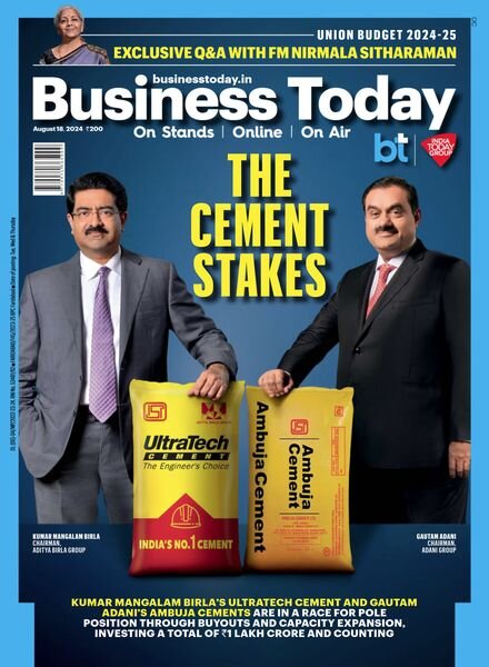 Business Today – 18 August 2024 Cover