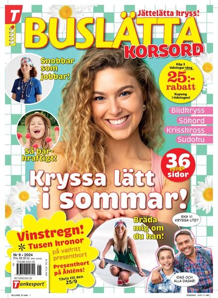 Buslatta – Augusti 2024 Cover