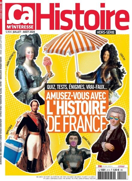 ca M’Interesse Histoire – Hors-Serie – Juillet-Aout 2024 Cover