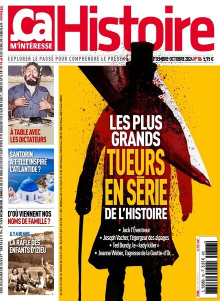 ca M’Interesse Histoire – Septembre-Octobre 2024 Cover