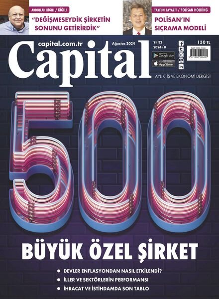 Capital Turkiye – Agustos 2024 Cover