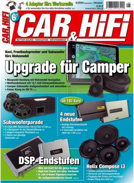 Car & Hifi – September-Oktober 2024 Cover