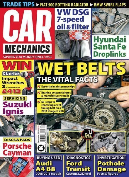 Car Mechanics – September 2024 Cover