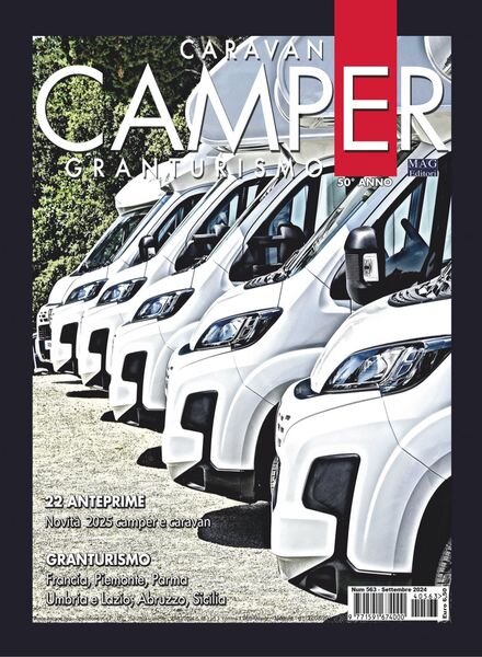 Caravan e Camper Granturismo – Settembre 2024 Cover