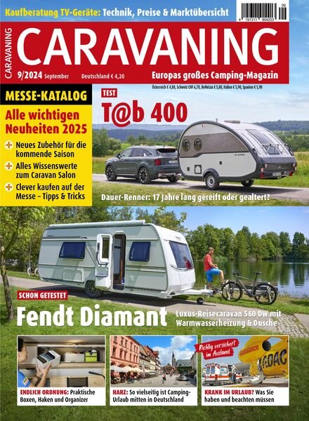 Caravaning – September 2024 Cover