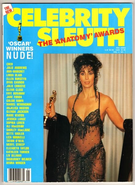 Celebrity Sleuth – Vol 2 N 1 1988 Cover