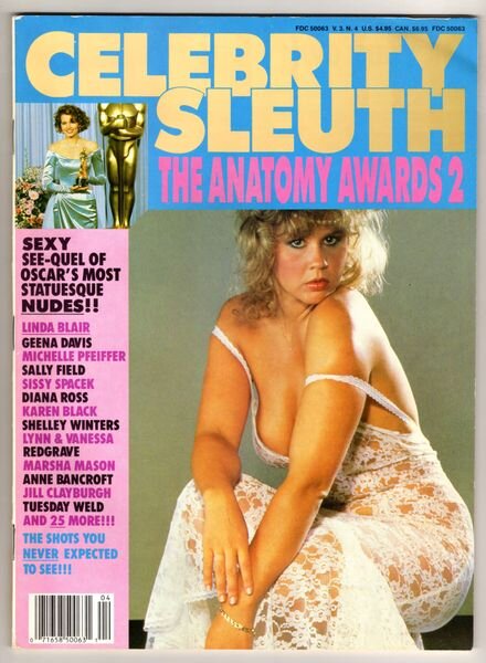 Celebrity Sleuth – Vol 3 N 4 The Anatomy Awards 2 Cover