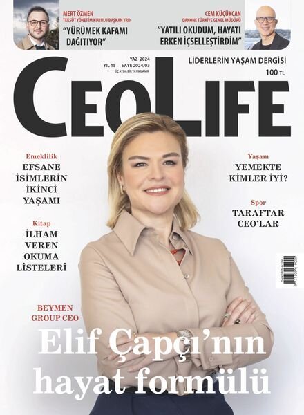 CEO Life – Temmuz 2024 Cover