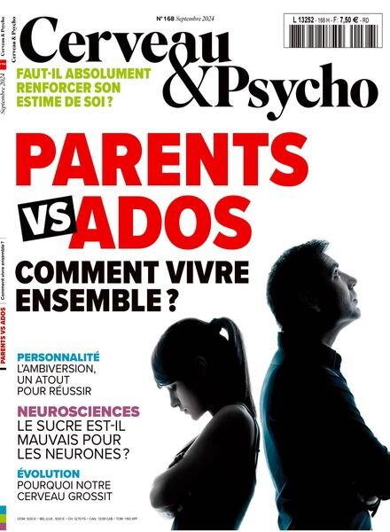 Cerveau & Psycho – Septembre 2024 Cover