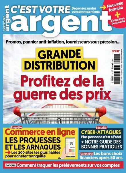 C’est Votre Argent – Septembre-Octobre-Novembre 2024 Cover