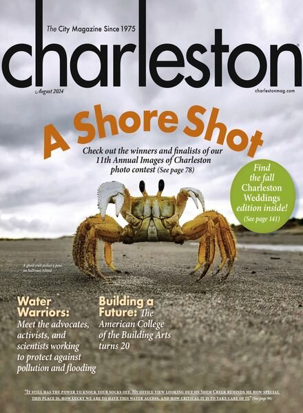 Charleston Magazine – August 2024 Cover