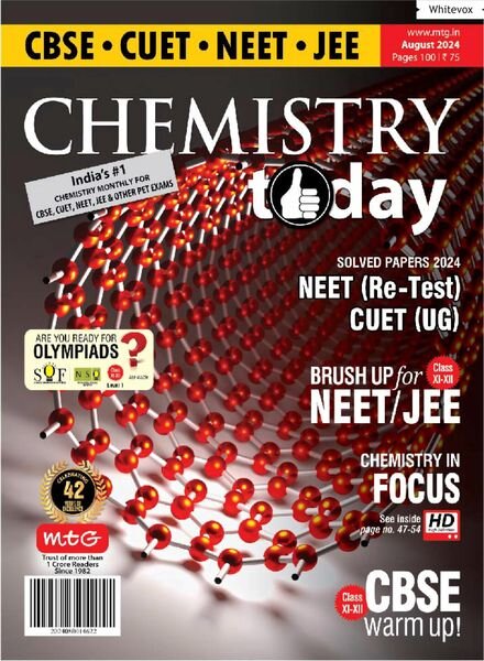 Chemistry Today – 9 August 2024 Cover