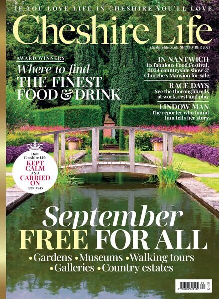 Cheshire Life – September 2024 Cover