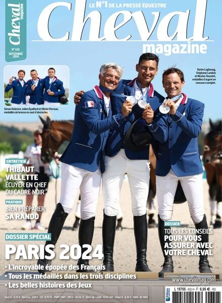 Cheval Magazine – Septembre 2024 Cover