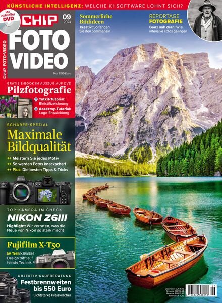 Chip Foto Video Germany – September 2024 Cover