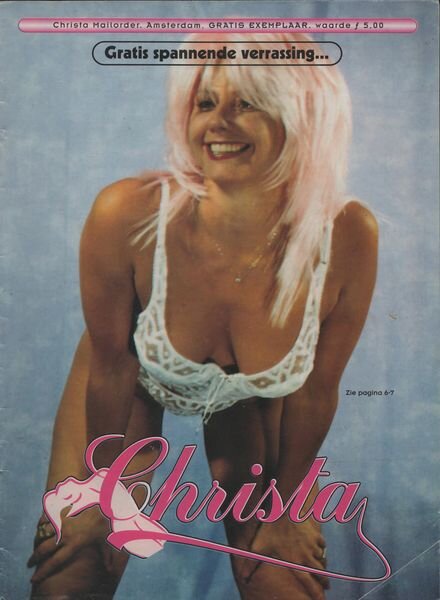 Christa Erotic Catalogue Cover