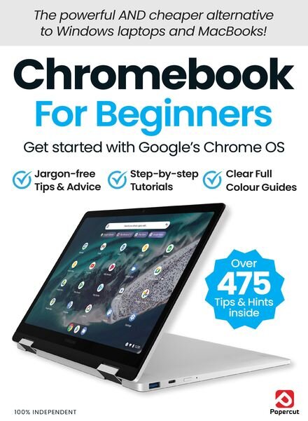 Chromebook For Beginners – July 2024 Cover