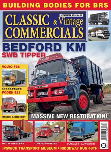 Classic & Vintage Commercials – September 2024 Cover