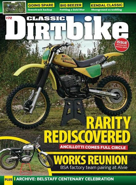 Classic Dirt Bike – Autumn 2024 Cover