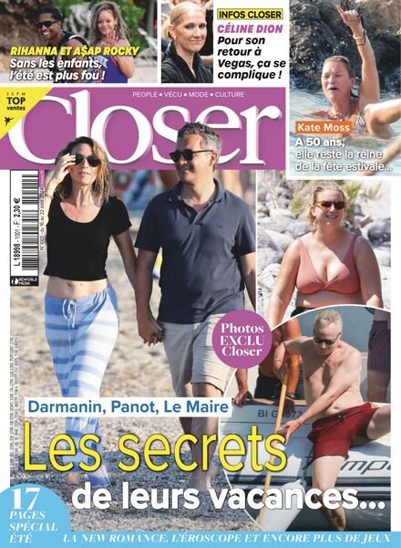 Closer France – 16 Aout 2024 Cover