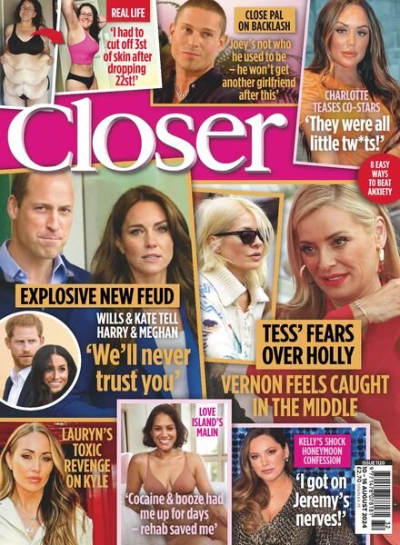 Closer UK – 10 August 2024 Cover