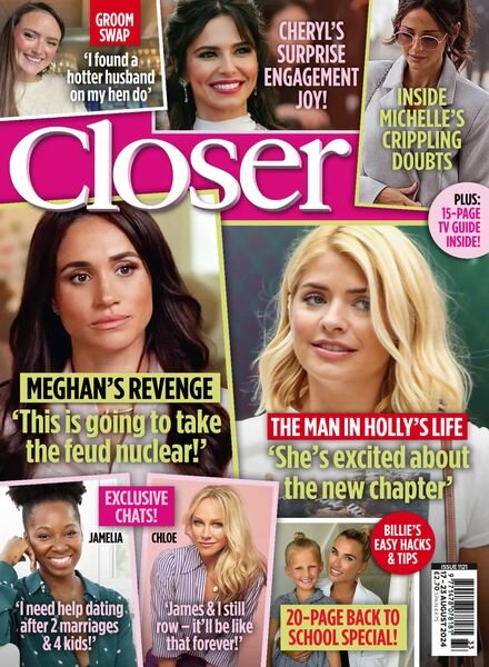 Closer UK – 17 August 2024 Cover