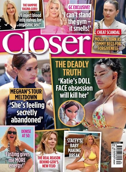 Closer UK – 24 August 2024 Cover