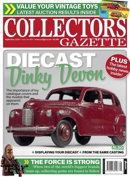 Collectors Gazette – September 2024 Cover