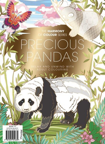 Colouring Book – Precious Pandas 2024 Cover