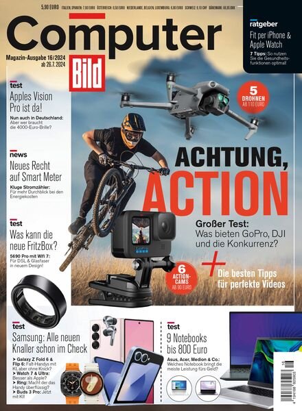 Computer Bild Germany – 26 Juli 2024 Cover