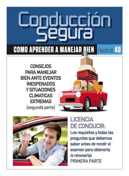Conduccion segura – Fasciculo 8 2024 Cover