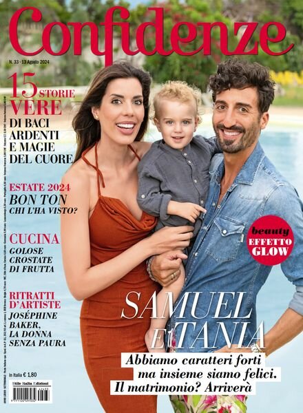 Confidenze – 13 Agosto 2024 Cover