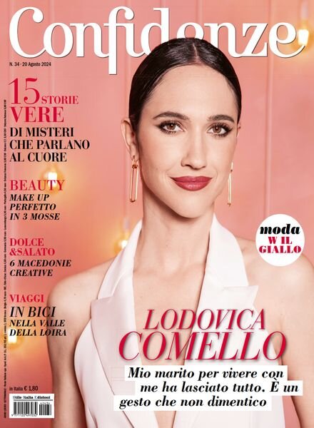 Confidenze – 20 Agosto 2024 Cover