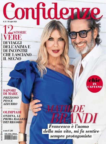 Confidenze – 30 Luglio 2024 Cover