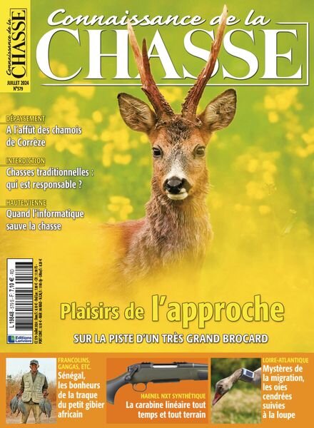 Connaissance de la Chasse – Juillet 2024 Cover