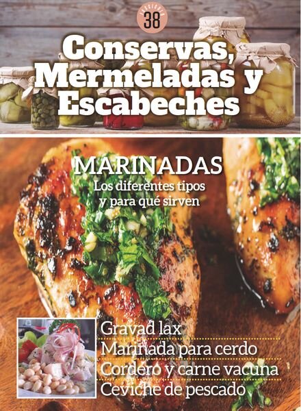 Conservas mermeladas y escabeches – Agosto 2024 Cover