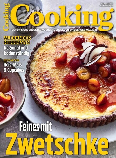 Cooking Austria – 9 August 2024 Cover