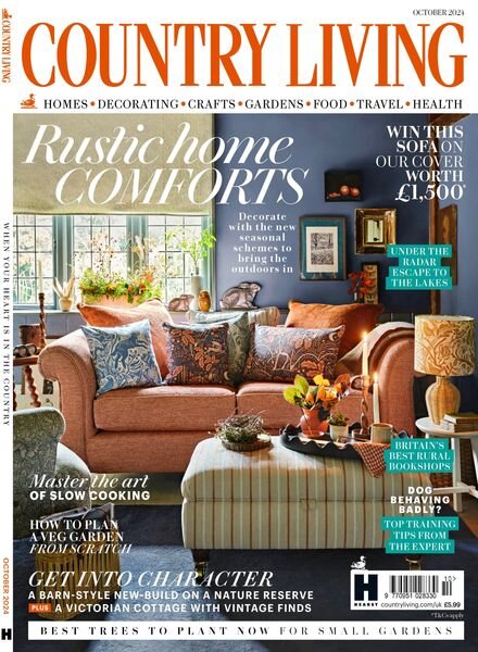 Country Living UK – October 2024 Cover