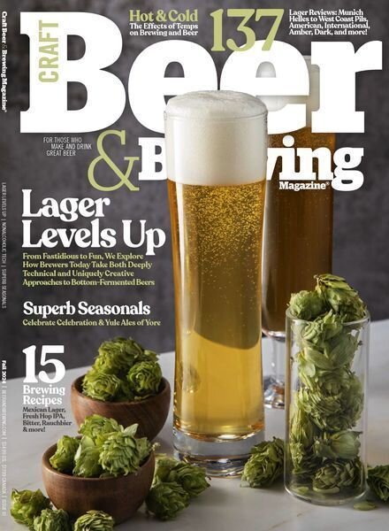 Craft Beer & Brewing – Fall 2024 Cover