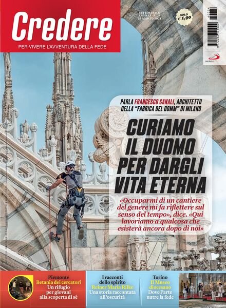 Credere – 25 Agosto 2024 Cover