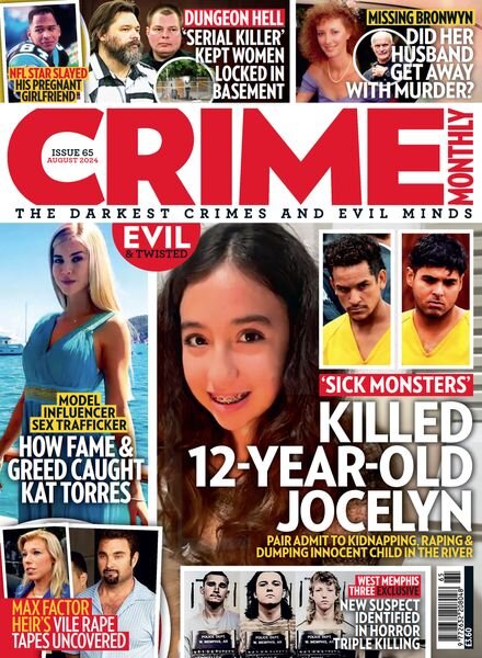 Crime Monthly – August 2024 Cover