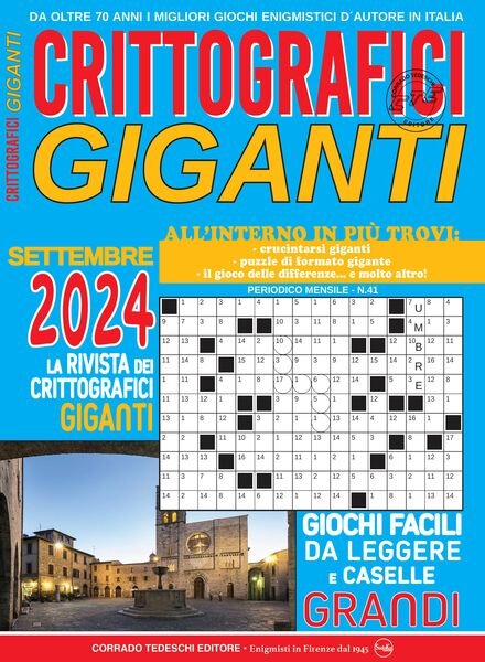 Crittografici Giganti – Settembre 2024 Cover