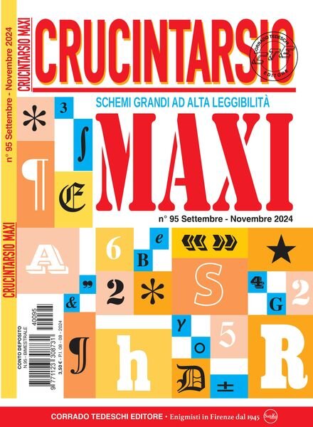 Crucintarsio – 23 Agosto 2024 Cover