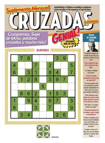 Cruzadas y Genial! – Fasciculo 8 2024 Cover
