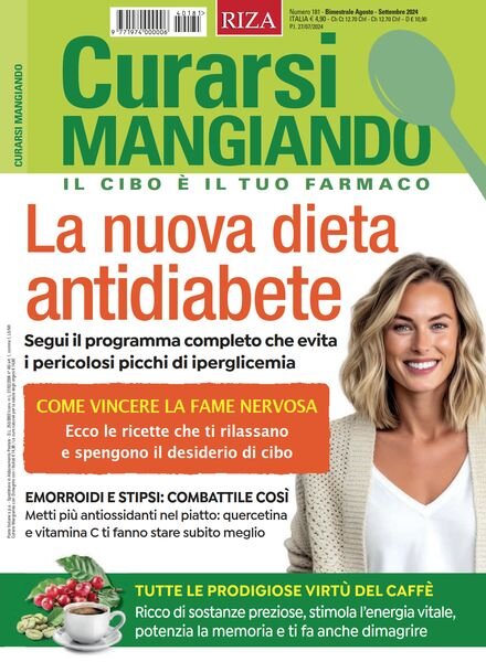 Curarsi Mangiando – Agosto 2024 Cover