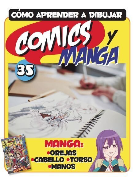 Curso como aprender a dibujar comics y manga – Fasciculo 5 2024 Cover