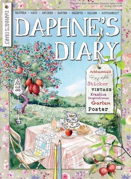 Daphne’s Diary Deutsch – August 2024 Cover