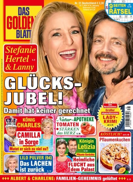 Das Goldene Blatt – 27 Juli 2024 Cover
