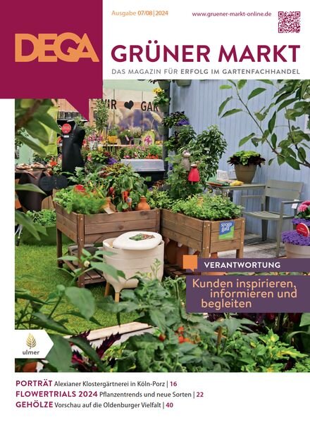 Dega Gruner Markt – Juli-August 2024 Cover